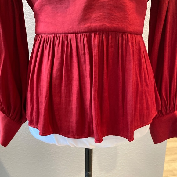 New Banana Republic Poplin Blouse NWOT - Picture 6 of 10